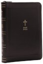 KJV Holy Bible: Compact with 43,000 Cross References, Black Leathersoft Zipper Closure, Red Letter, Comfort Print: King James Version