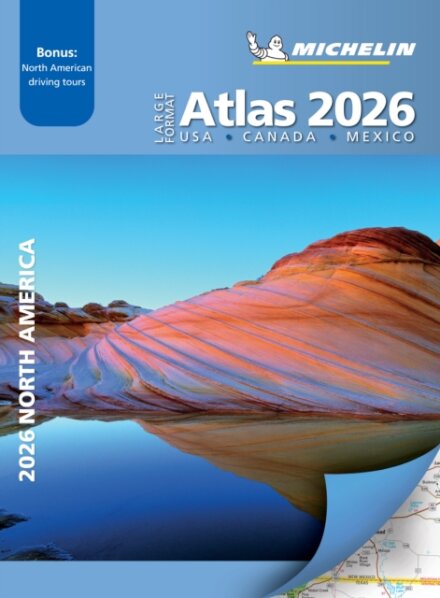 Large Format Atlas 2026 USA - Canada - Mexico (A3-Paperback)
