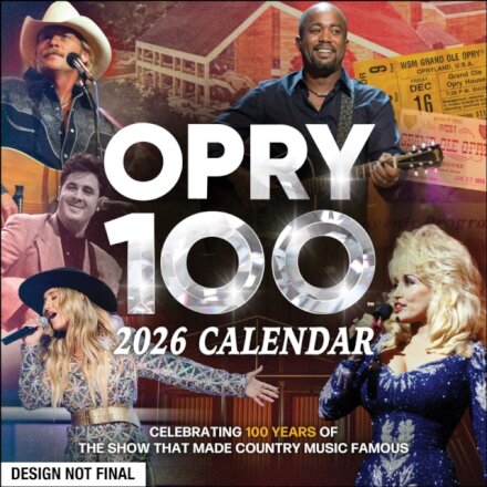 Grand Ole Opry 2026 Wall Calendar