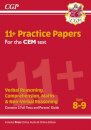 11+ CEM Practice Papers - Ages 8-9 (with Parents' Guide & Online Edition)