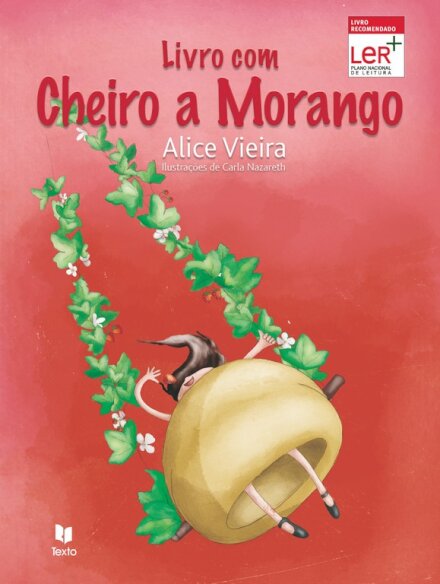 Livro Com Cheiro a Morango