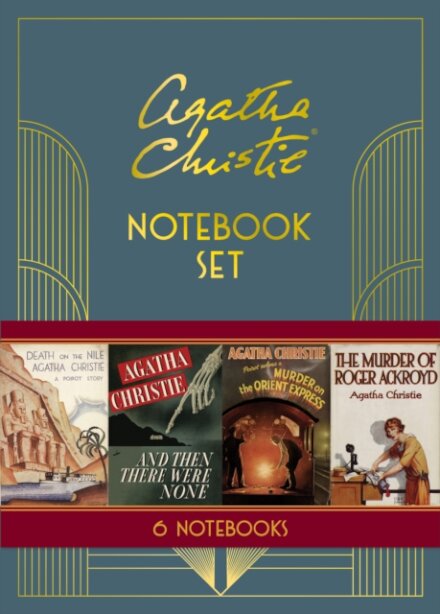 Agatha Christie Notebook Set