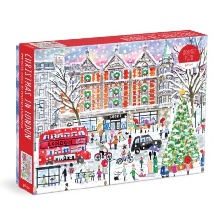 Michael Storrings Christmas in London 1000 Piece Puzzle
