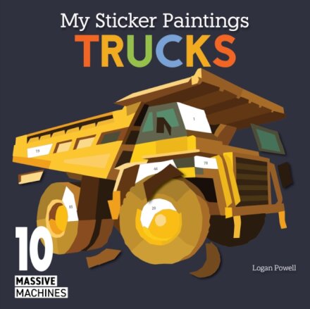 My Sticker Paintings: Trucks