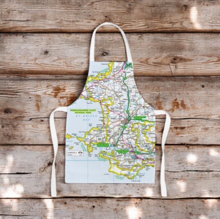 OS Map Kids Apron - Pembrokeshire Coast National Park
