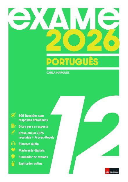 EXAME 2026 Português 12
