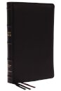 KJV Holy Bible: Large Print Thinline, Black Goatskin Leather, Premier Collection, Red Letter, Comfort Print (Thumb Indexed): King James Version
