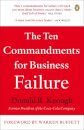 The Ten Commandments for Business Failure