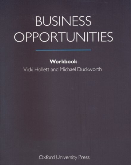 Business Opportunities: Workbook