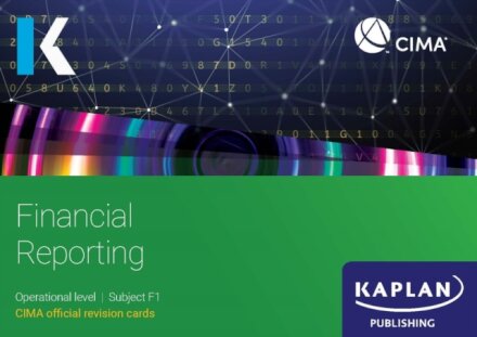 F1 FINANCIAL REPORTING - REVISION CARDS