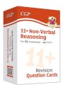 11+ GL Non-Verbal Reasoning Revision Question Cards - Ages 10-11