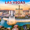 Las Vegas 2026 Square Flap Foil Calendar