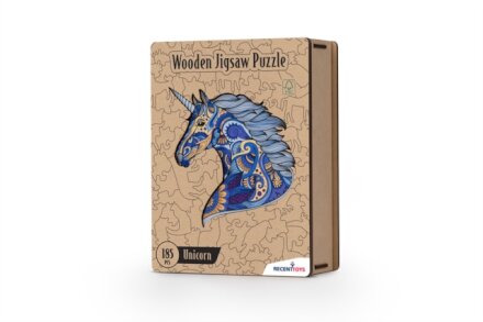 Wooden Puzzle - Unicorn