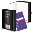 STRANGER THINGS (VHS SEASON ONE) A5 PREMIUM NOTEBOOK