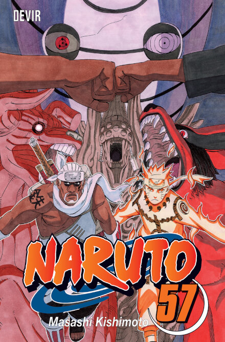 Naruto N.º 57 - Naruto em direção ao palco de guerra