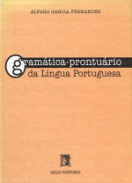 Gramática - Prontuário da Língua Portuguesa