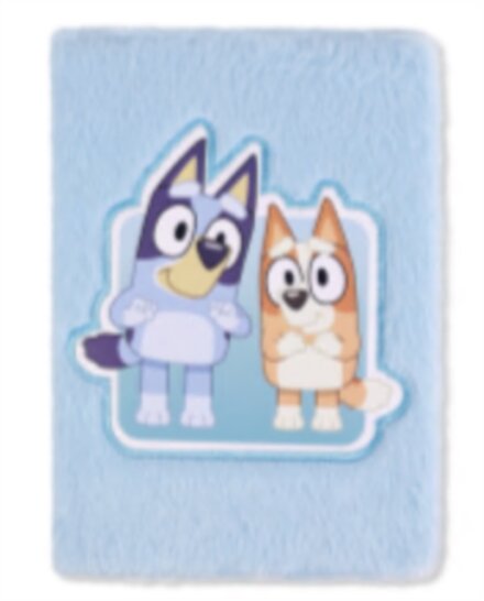 BLUEY PLUSH NOTEBOOK