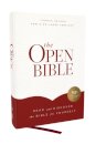 The Open Bible: Read and Discover the Bible for Yourself (NKJV, Hardcover, Red Letter, Comfort Print)