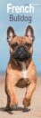 French Bulldog Slim Calendar 2026  Dog Breed Slimline Calendar - 12 Month