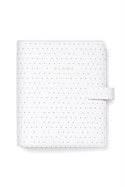 A5 Moonlight White Organiser