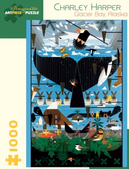 Charley Harper Glacier Bay Alaska 1 000-Piece Jigsaw Puzzle