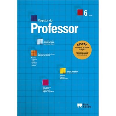 Registos do Professor - 6 Turmas