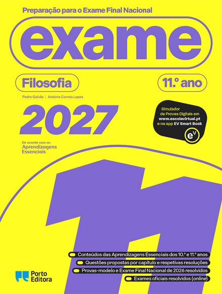 Preparação para o Exame Final Nacional 2027 - Filosofia - 11.º ano