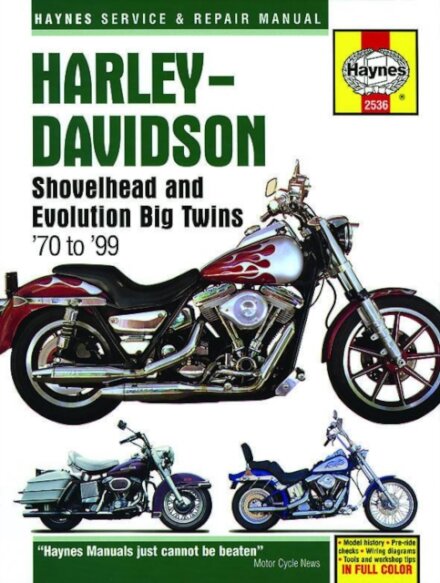 Harley-Davidson Shovelhead & Evolution Big Twins (70-99) Haynes Repair Manual