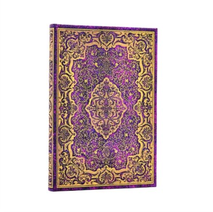 Picaresque Mini Unlined Hardcover Journal (Elastic Band Closure)