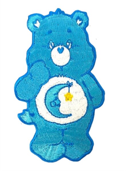Classic Bedtime Bear Sew On Patch