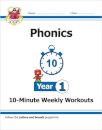KS1 Year 1 English Phonics 10-Minute Weekly Workouts