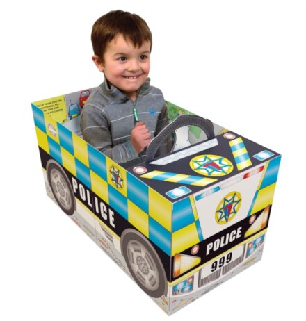 Convertible Police Car
