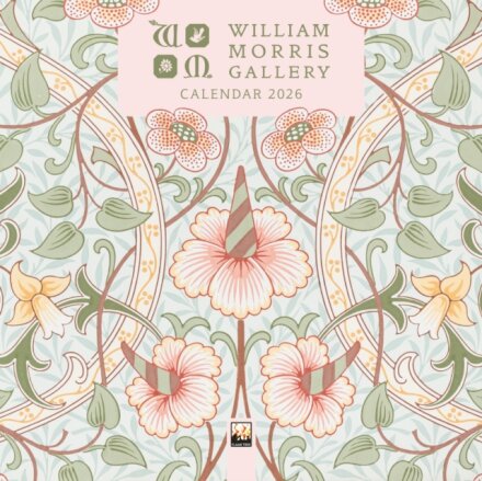 William Morris Gallery Mini Wall Calendar 2026 (Art Calendar)