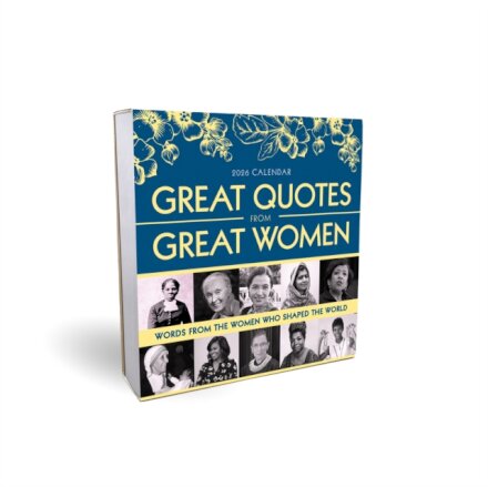 2026 Great Quotes From Great Women Boxed Calendar