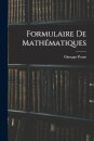 Formulaire de mathematiques