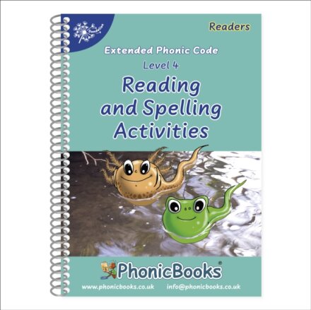 Phonic Books Dandelion Readers Reading and Spelling Activities Vowel Spellings Level 4