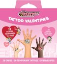 Powerpuff Girls Temporary Tattoo Valentines