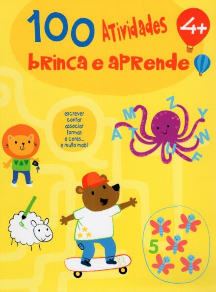 Amarelo 4+ (100 Atividades Divertidas)