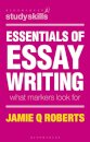 Essentials of Essay Writing