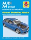 Audi A4 Diesel (Mar 08 - Oct 15) Haynes Repair Manual 08 to 65