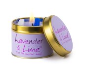 Lavender & Lime - Scented Tin Candle