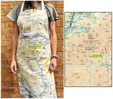 OS Map Adult Apron - Cairngorms National Park