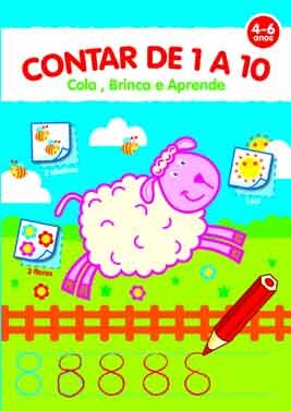 Contar de 1 a 10 - Cola, Brinca e Aprende