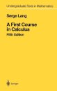 A First Course in Calculus