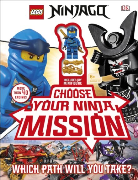 LEGO NINJAGO Choose Your Ninja Mission : With NINJAGO Jay minifigure