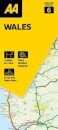 AA Road Map Wales