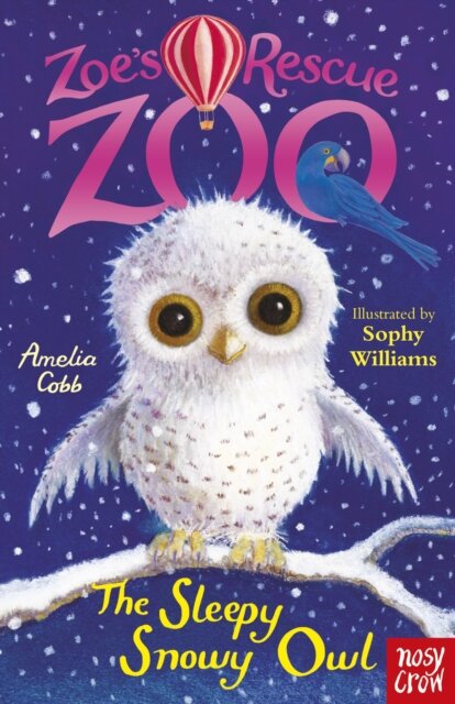 Zoe S Rescue Zoo Sleepy Snowy Owl