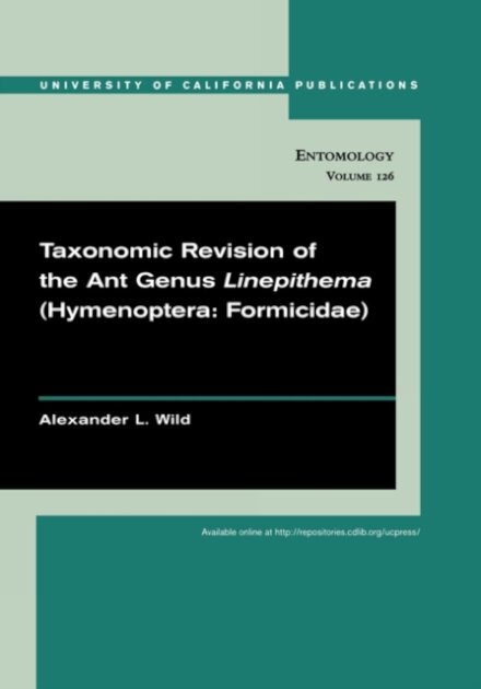 Taxonomic revision of the ant genus Linepithema (Hymenoptera: Formicidae)