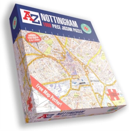 A-Z Map of Nottingham