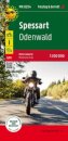 Spessart - Odenwald Motorcycle map 1:200.000